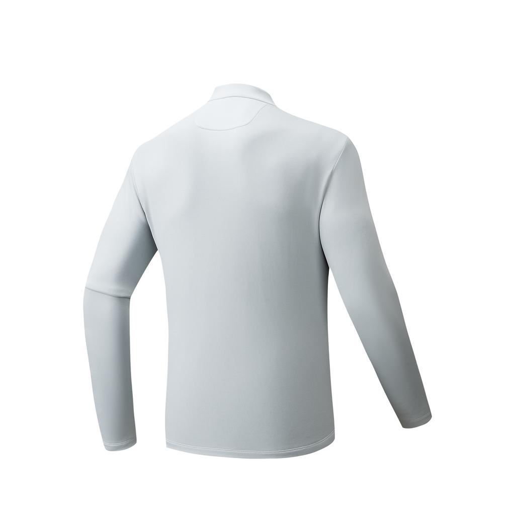 Anta Chn Comprehensive Training Series Long Sleeve Knit Shirt Spring 2026 T-Shirt Men Tops Ash-Gray 152617407-3