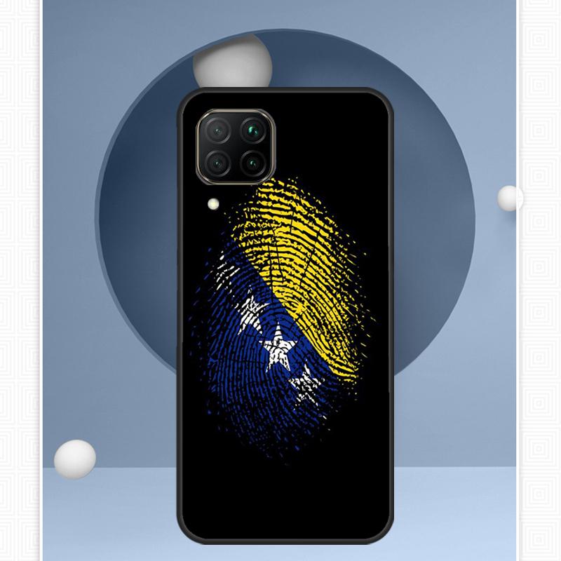 

Bosnia and Herzegovina Flag For Huawei Nova Y72 Y90 Y61 Y91 Y60 Y70 12s 12i 11i 8i 9 10 SE P20 P40 Lite P60 P30 Pro Case Huawei Nova 7i