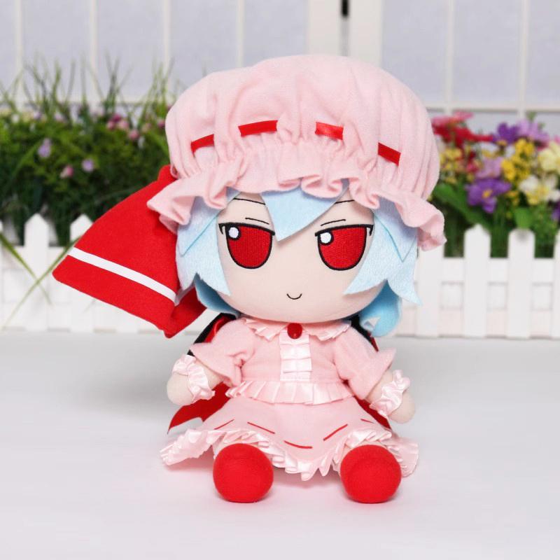 Touhou Project Fumo Remilia Scarlet Flandre Plush Toy Smoke Stuffed Doll Sealed Club Girl Soft Plushie Figure Cosplay Xmas Gifts