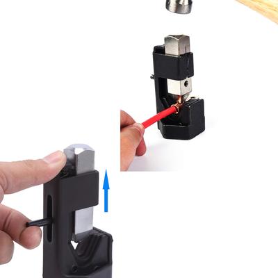 Precision Spring Loaded Wire Terminal Crimping Pliers for Battery Connections DIY Automotive Home Workshop Tool Applications
