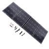 150W Solar Panel Folding Bag with Type C Port and 2 USB Output Fast Charging Portable Solar Charger for Mobile Phone