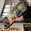 Funny Space UFO Alien Thing Phone Case For IPhone 17 Air 16 E Pro Max 15 14 13 Mini 12 Pro 11 Max Plus Black Glass Cover
