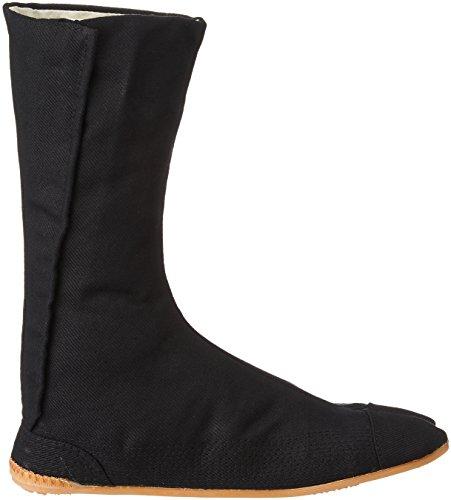 Rikioh Sewn Tabi Fighter, 10-Sheet Kohaze, Black, 23.0cm, F10