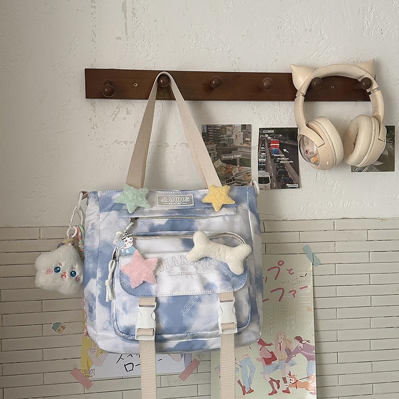 

Трендовый рюкзак тай-дай, школьный рюкзак для студентов колледжа, модный рюкзак для учеников средней и старшей школы, рюкзак большой вместимости