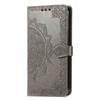 For iPhone 17 Pro Case Wallet Mandala Flower Leather Phone Cover Stand View