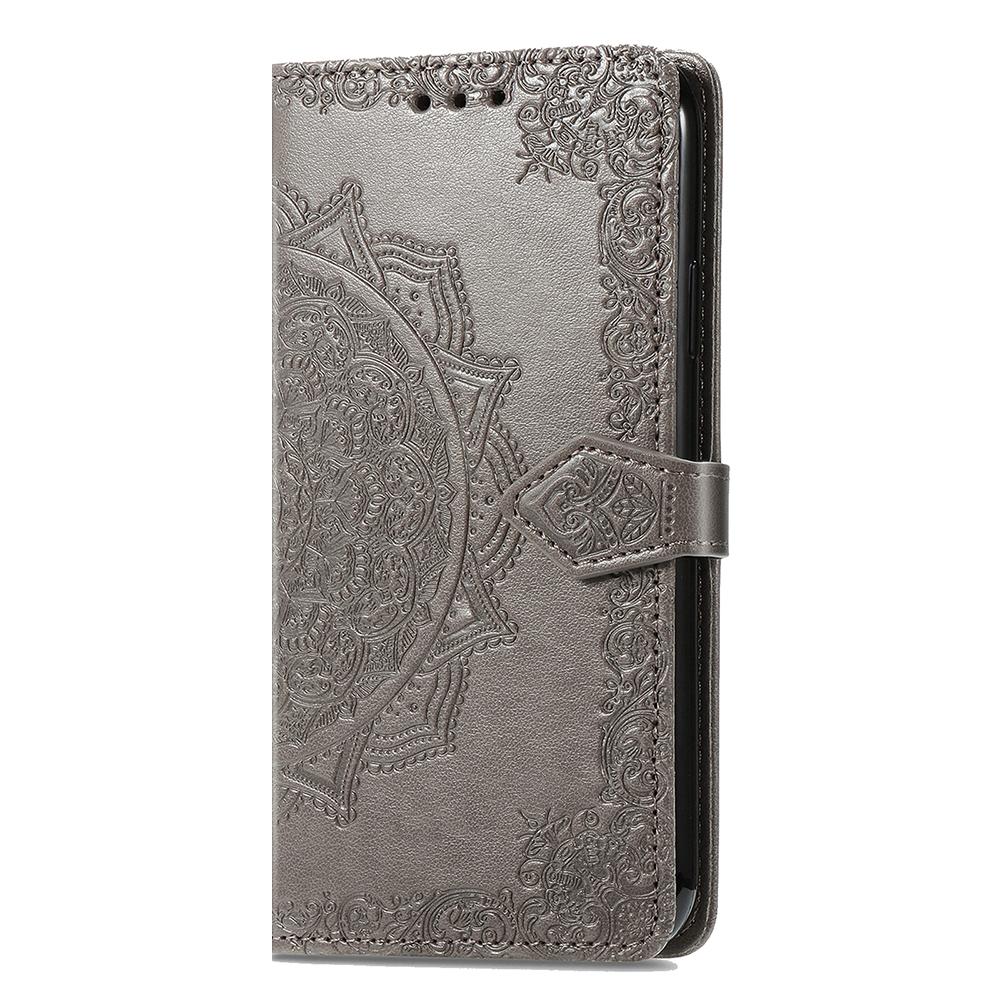 For iPhone 17 Pro Case Wallet Mandala Flower Leather Phone Cover Stand View