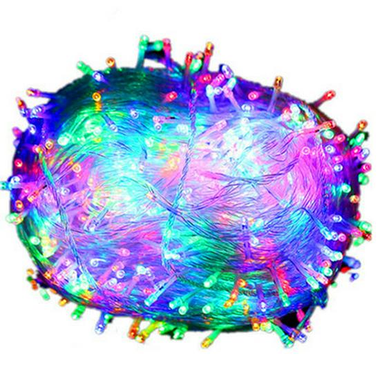 Outdoor Waterproof Starry Sky Color-Changing String Lights for Night Markets & Barbecues