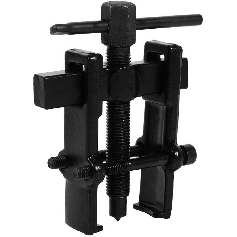 Two Jaw Bearing Puller, Adjustable Two Jaw Puller Remover for Removal Bearing or Gears, Pulley, and Flywheel, Motorcycle Car Auto Removing Kit 2.5"