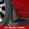 4Pcs/set Car Mudflaps Splash Guards Car Mud Flaps For Mazda 3 Axela   Front & Rear Protector Accessories