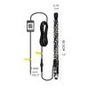 1ft LED Whip Remote RGB Chasing Antenas LED Light For ATV Polaris RZR UTV Buggy