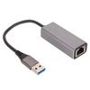 USB to RJ45 Adapter 1Gbps Plug and Play Portable Aluminium Alloy USB to Ethernet Adapter for Laptop Tablet Desktop