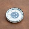 Zen Style Retro Blue & White Porcelain Tea Cup Coaster – Ceramic Anti-Scald Heat Insulation Pad for Gongfu Tea Ceremony.