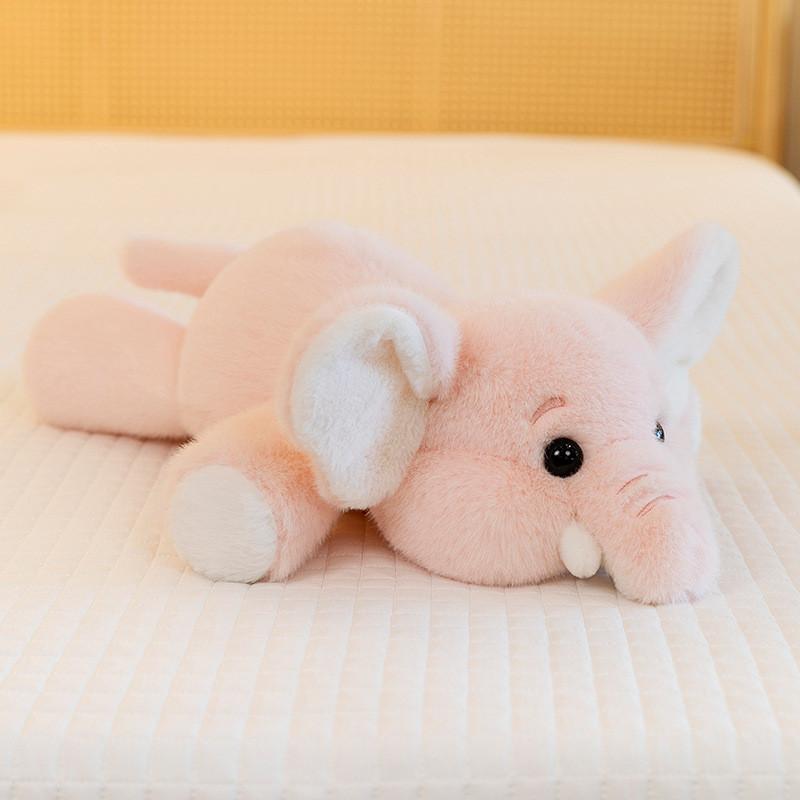 Elephant Cartoon Cute Plush Toy Doll Girls Kids Bedtime Companion Holiday Gift