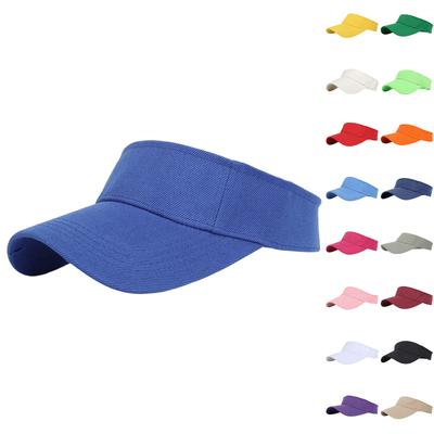 Outdoor Sporten Zonneklep Pet Open Bovenkant Ademend Verstelbaar Baseball Stijl Zonnescherm Hoed voor Tennis Golf Hardlopen
