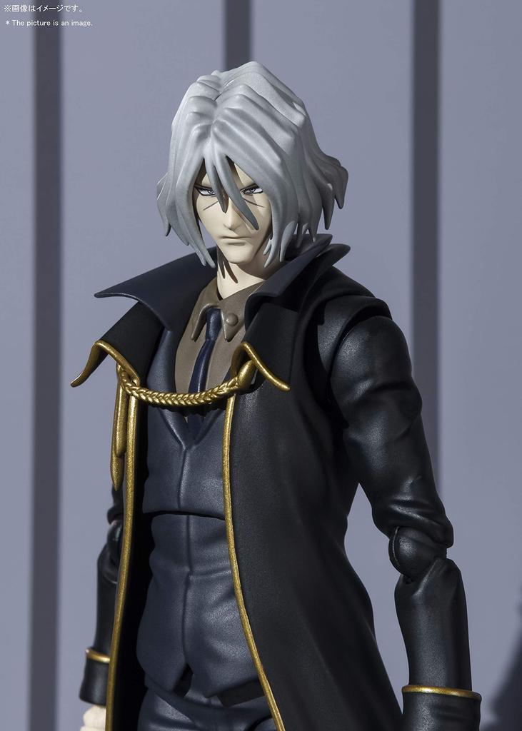 TAMASHII NATIONS Cowboy Bebop Vicious 150mm malovaná pohyblivá figurka S.H.Figuarts cca. PVC a ABS