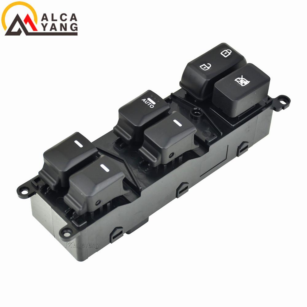 New Car Front Left Drive Side Power Window Control Switch Button for Kia Rio (4Door) 2012-2015 93570-1W155