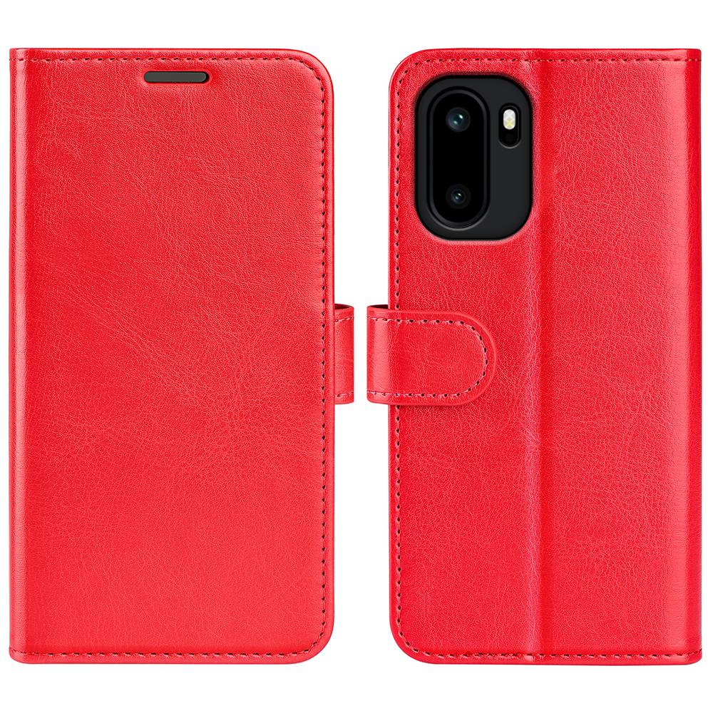 Für OnePlus Ace 6 5G Hülle Crazy Horse Textur Ständer Leder Handyhülle