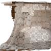 Imanqi Lace Embroidered Tablecloth for Cake Photography Background