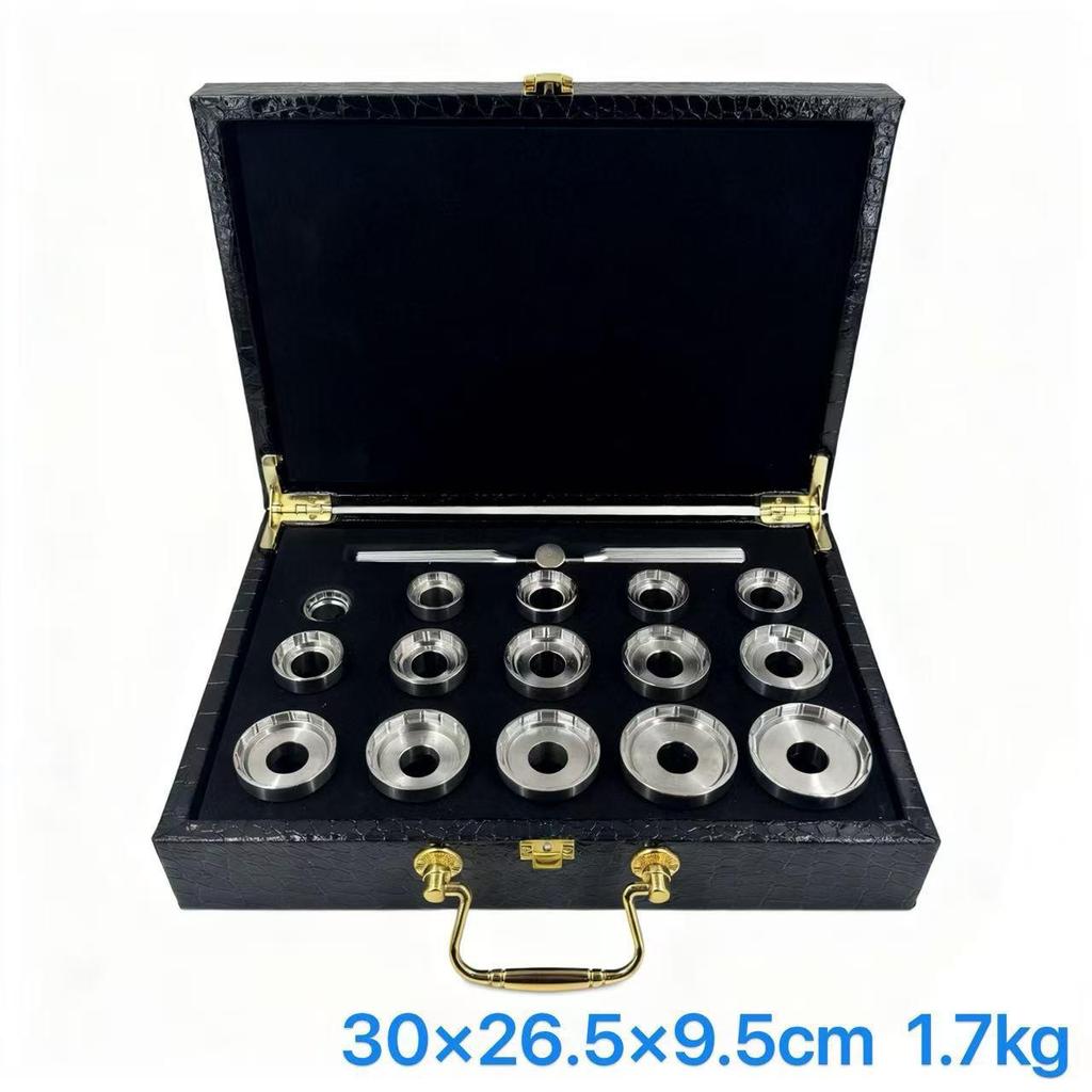 Luxury Watch Repair Kit: Panerai H Professional & BRL Opener with 15 Stainless Steel Molds