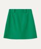 MAYOL Symbol Embroidered Miniskirt_Green