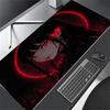 Dunkler Gothic-Stil Rote Augen Mädchen Mauspads Schreibtischmatte Schreibtisch-Interieur Mauspads Gamer Spielmatte Gaming-Raum Dekoration Großes Mauspads