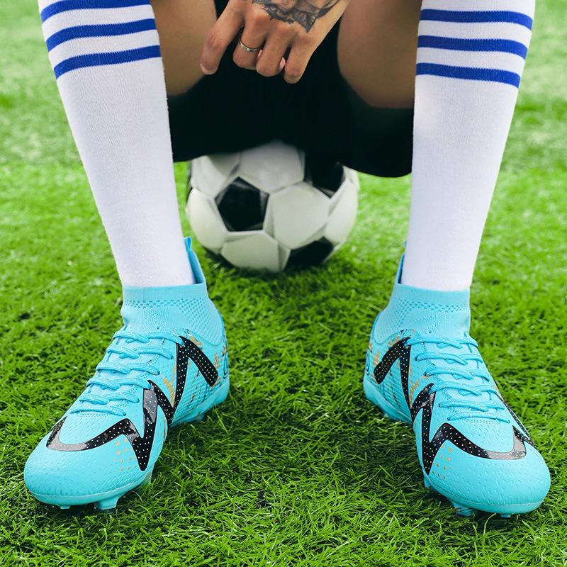 Foreign Trade Football Shoes Men's TF Broken Nail Shoes Adult Primary and Secondary School Students Training Shoes Women's Football Shoes