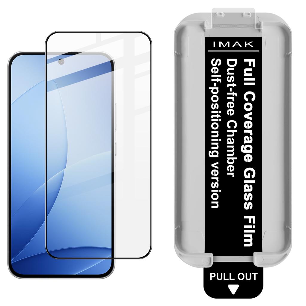 For OPPO A6s Pro 5G Glass IMAK Dust-free Cabin Full-screen Tempered Glass Film Supports Fingerprint Unlock
