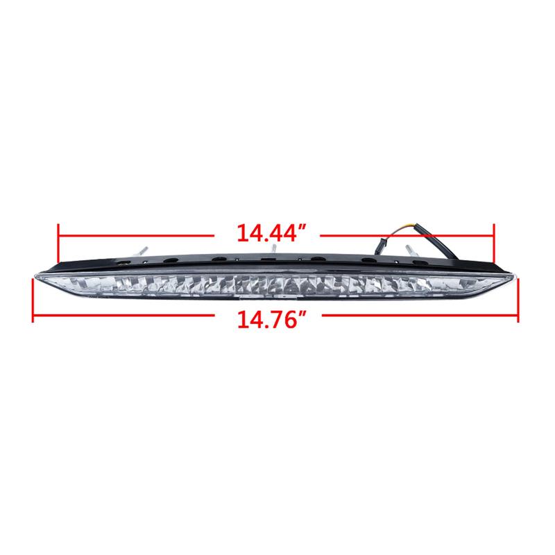 Artudatech Clear Lens LED Rear High Level Third Stop Brake Light For BMW Z4 E85 2002-2008 Car Accessories