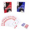 54Pcs Waterproof PVC Playing Cards Flexible Durable Card Games Poker Playset Washable Plastic Cards for Family Entertainment