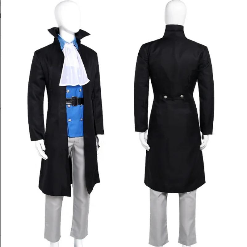 Hot Japanese Anime ONE PIECE Cosplay Costume Sabo Full Sets Uniform Cosplay Costumes Halloween Carnival Party Cosplay Costumes