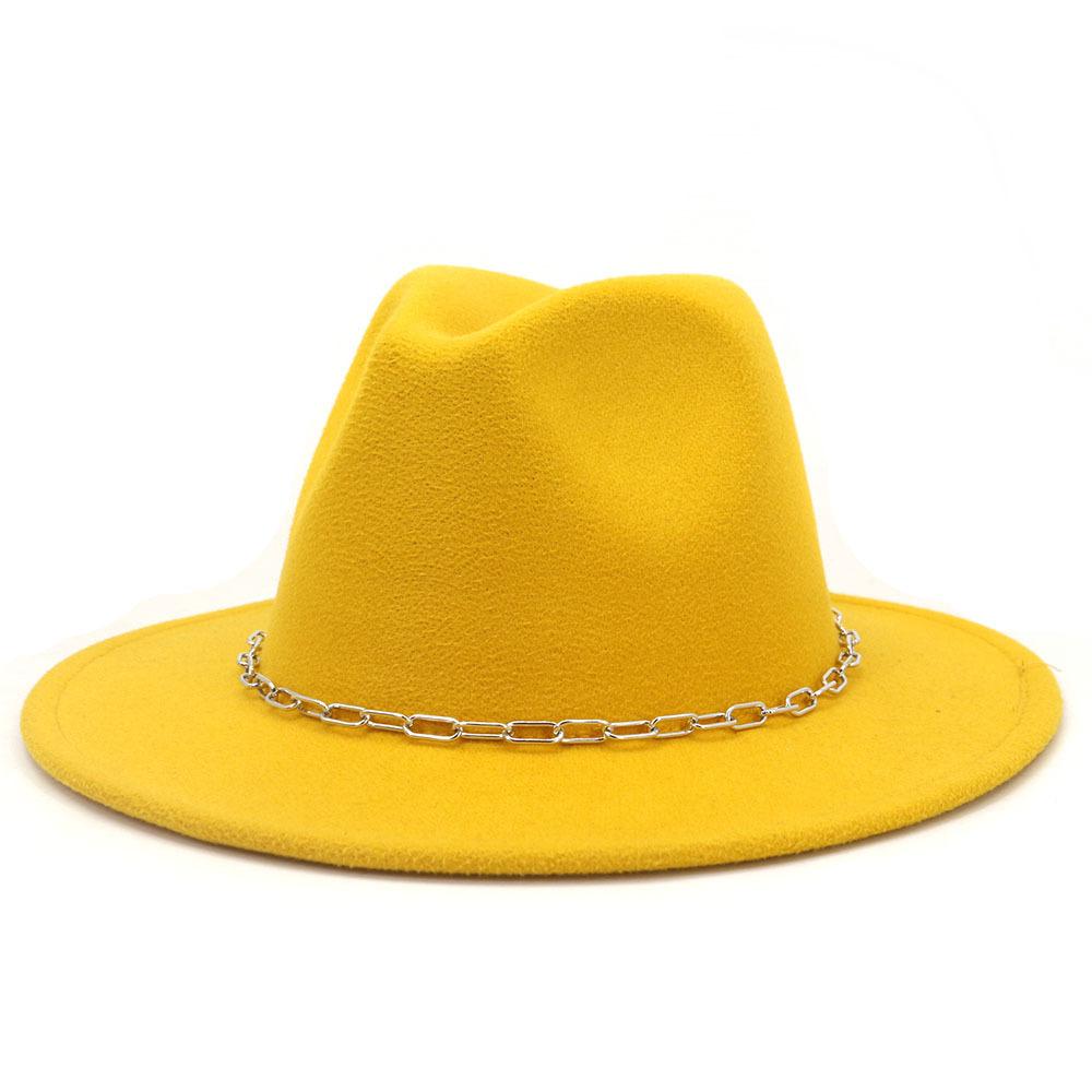 Kapelusze damskie nowa jesienno-zimowa filcowe kapelusze fedora mężczyźni Panama kościół czapka jazzowa dekoracje ślubne kapelusze sukienka pamelas para bodas