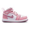 Air Jordan 1 Mid TD Valentines Day 2023 Baby Sneakers Pink Coral-Chalk Desert-Berry DQ8425-616