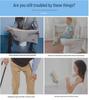 Thickened Foldable Squat Toilet Footstool