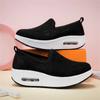 Fashion Slimming Without Laces Women's Fashion Basketball Walking Black And White Woman Shoes Autumn Spring Sneakers Sport Class