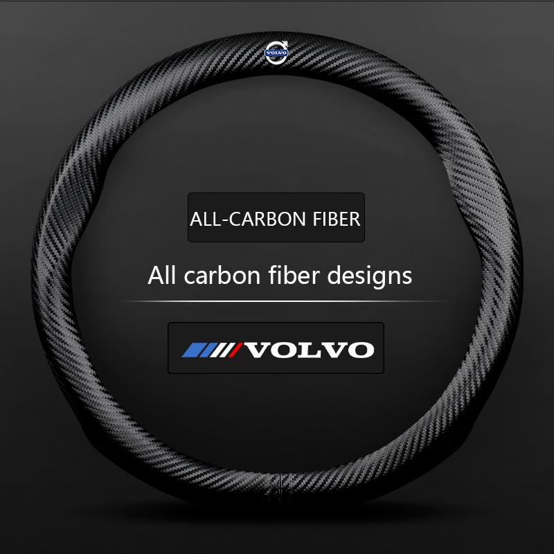 

37-38cm Anti-Slip Car Steering Wheel Cover For Volvo XC40 XC60 XC70 XC90 C30 C40 S60 S90 V40 V60 V90 Car interior Accessories