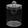Storage Box Useful with Lid Easy To Refill Multi-purpose Cotton Swab Floss Jar Household Supplies