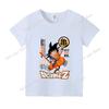 Dragon BallZ T-shirt for Children New Round Collar Clothing Kids Anime Short Sleeve Cute Cartoon Clothes Fashion Sunmer Top Gift