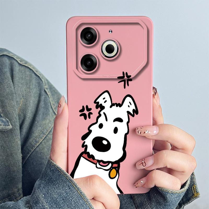 For Tecno Pova 6 Neo Phone Case Pova 6Neo Back Cover Silicone Cute Panda Flower Boys Girls Cartoon Shell Protective Coque Funda
