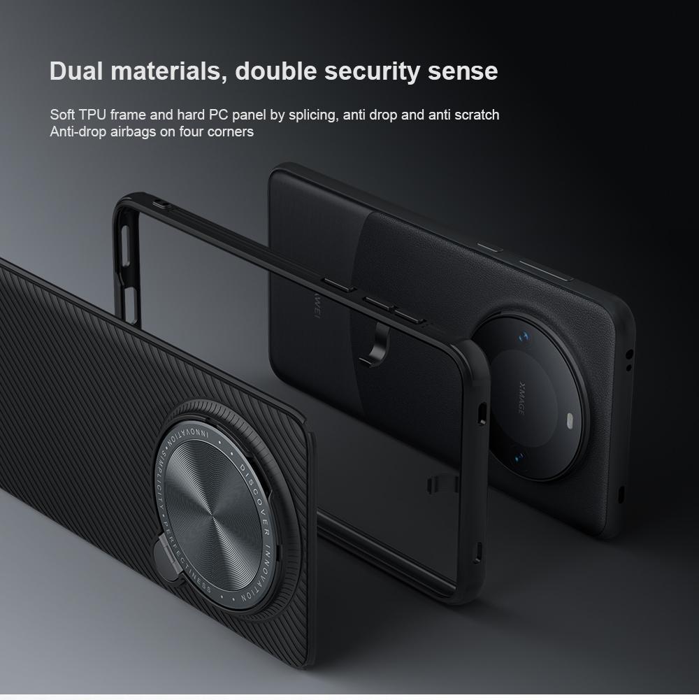 NILLKIN for Huawei Mate 60 Pro Case CamShield Prop Magnetic Case Camera Protection Back Cover