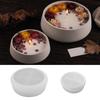 Round Sturdy Silicone Tray Mould for Resin Castes Craft Supplies Dishes Mould for Jewelry Making and Coasters Creation