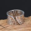 Adjustable Morgan Dollar Coin Ring Men Women Vintage Plated Retro Geometric Statement Jewelry