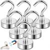 Multi-Purpose Metal Magnetic Hooks with Strong Hold - S-Shaped Design for Home, Kitchen, Bar, and Bathroom - Available In Sets of 1 To 80