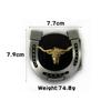 Punk Style Horseshoe Animal Belt Buckle: Fashion Alloy Accessory