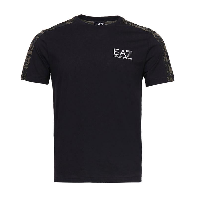 

Emporio Armani Camouflage Strap Cotton Crew Neck Short Sleeve T-Shirt Men tops 6ZPT36-PJM9Z-1200 S