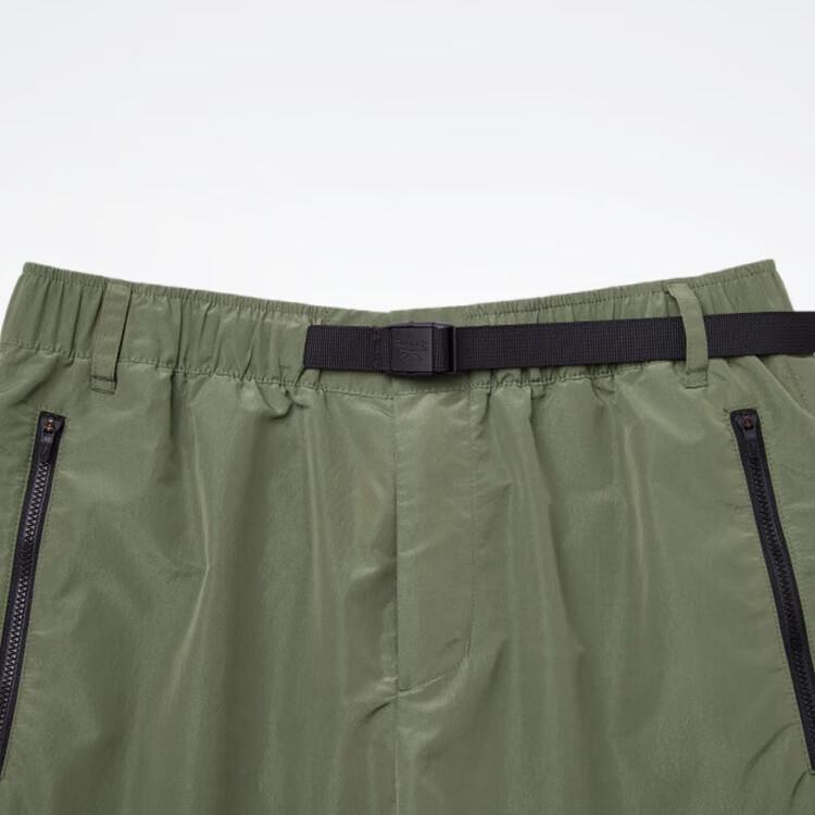 Reebok Multi-Pocket Woven Breathable Work Casual Pants Men pants Army-Green 23RCS619MGL4
