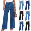 Ladies' Retro Straight Leg High Waisted Jeans