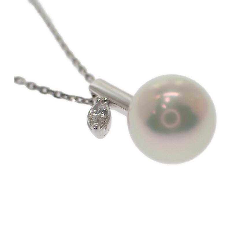 TASAKI  P-17169-18KWG Necklace K18 white gold/Pearl Women