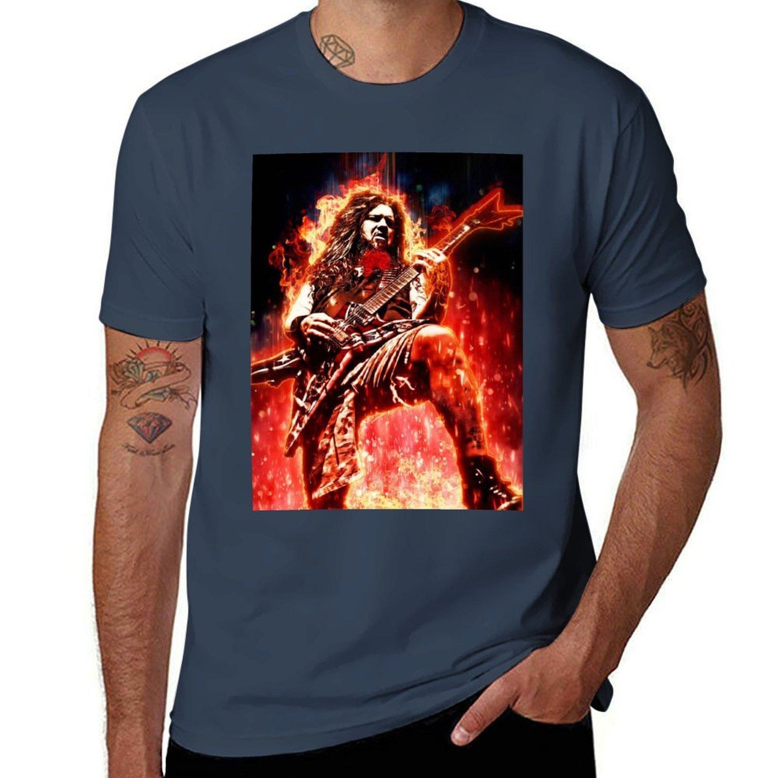 Darrell Guitar Legends TShirt Sport Basic Moisture Wicking Tee S