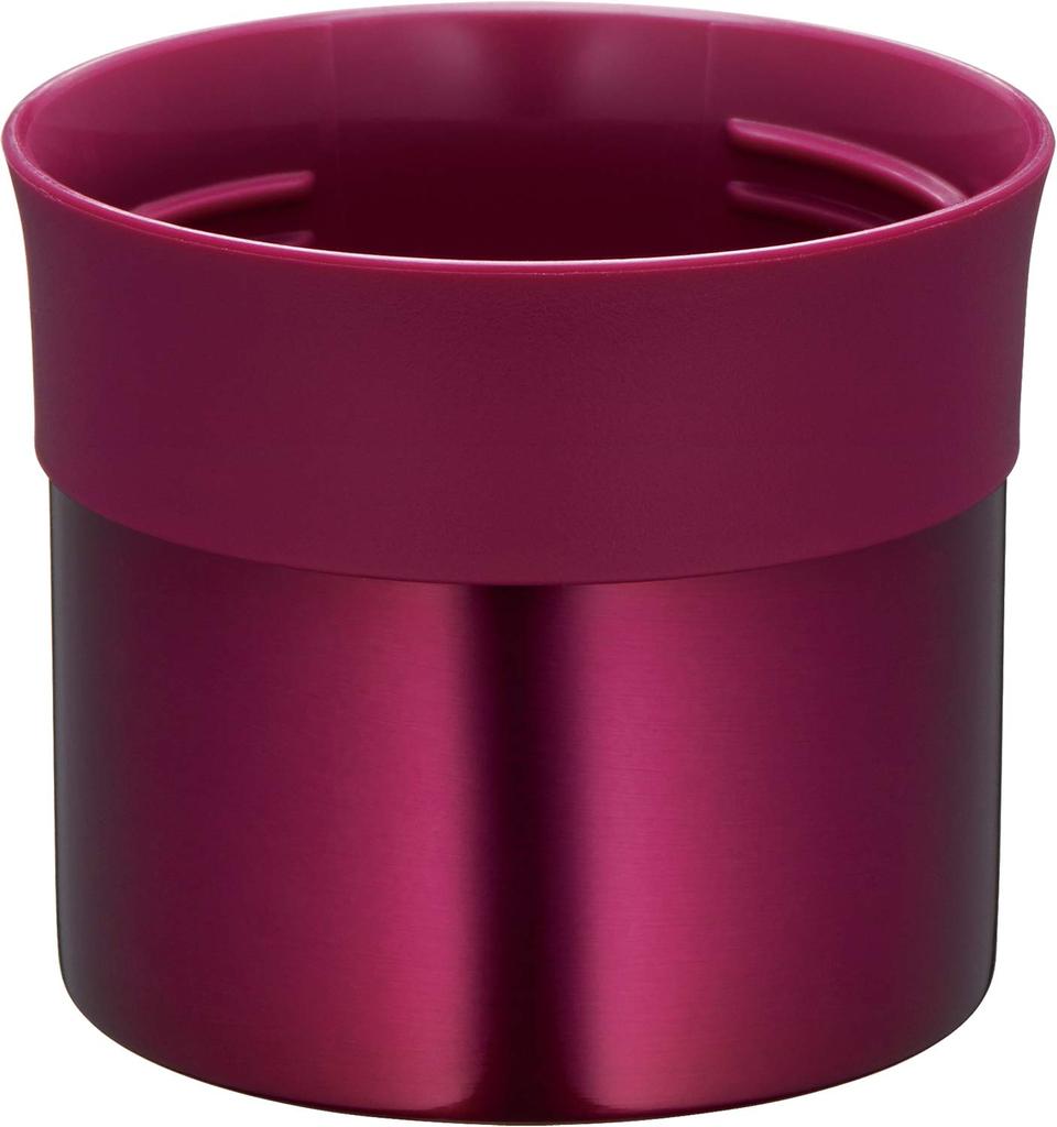 Termos Vattenflaska Rostfritt Stål Slim Flaska Vinröd 350ml BGD FFM-351