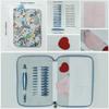 Aluminum Crochet Hook with 12 Interchangeable Tip Ergonomic Handle Crochet Hook Needle 3.0mm-10mm For Knitting Craft